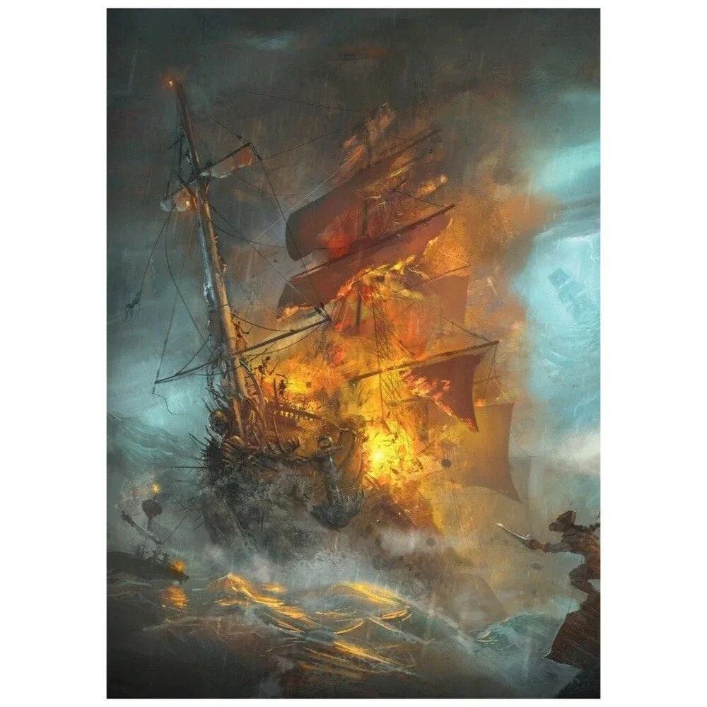 Dead Men Tell No Tales Jigsaw Puzzle Renegade Games Board Card New Ship Sailing